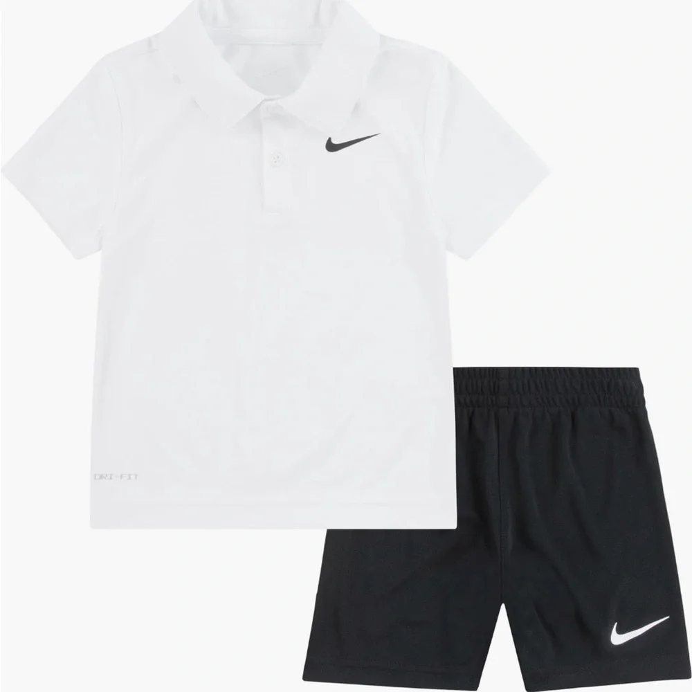 Nike Dri-FIT Polo Shirt & Shorts, 2 Piece Set- NWOT - Picture 5 of 7